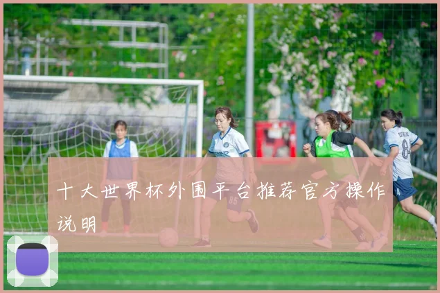 十大世界杯外围平台推荐官方操作说明